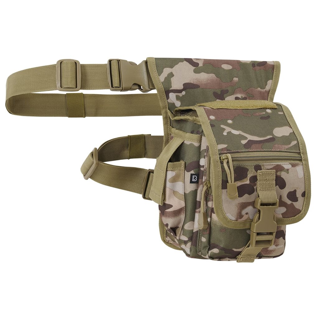 Levně BRANDIT brašna stehenní s popruhy SIDE KICK BAG TACTICAL CAMO