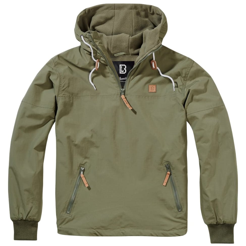 Levně Bunda LUKE windbreaker ZELENÁ