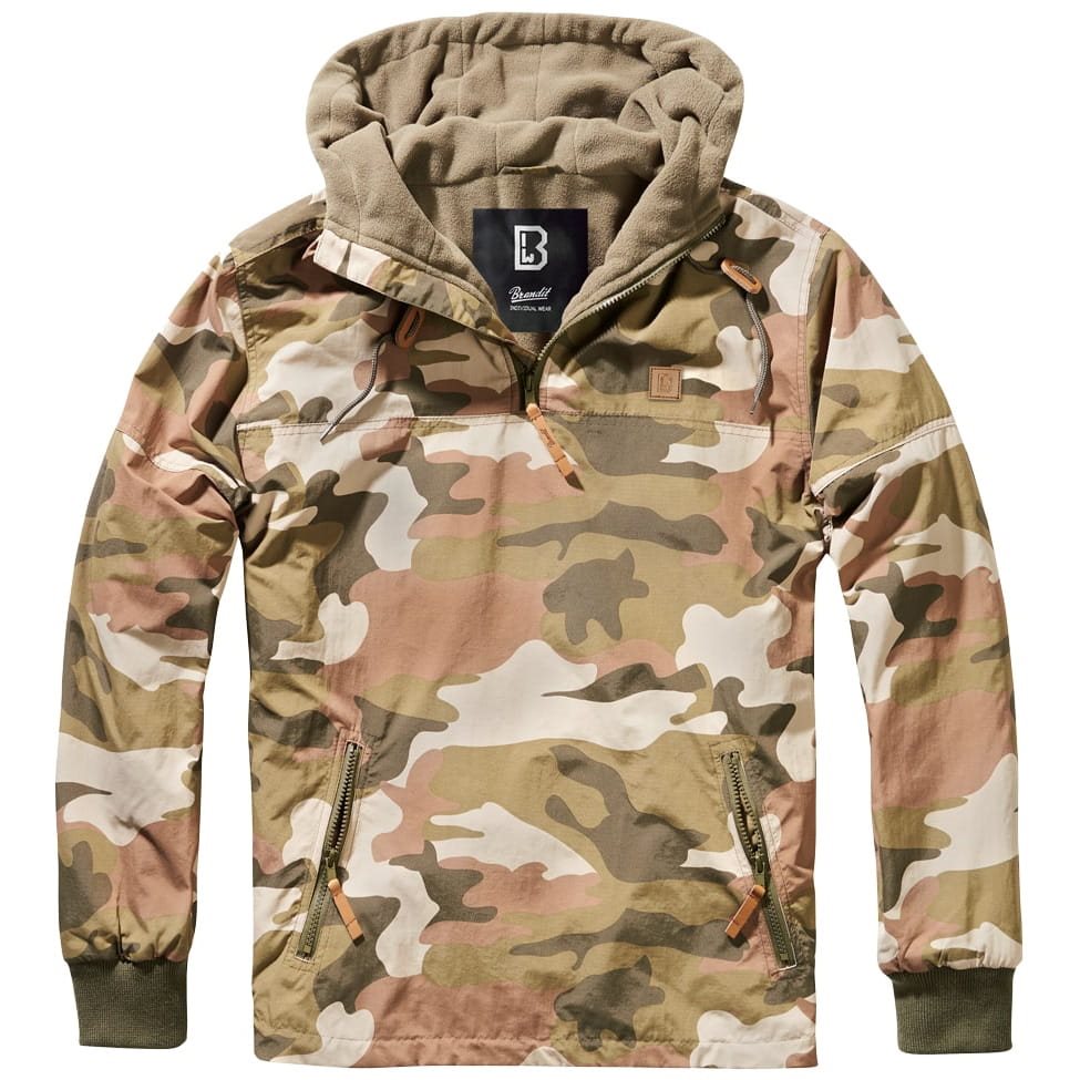Levně Bunda LUKE windbreaker LIGHT WOODLAND