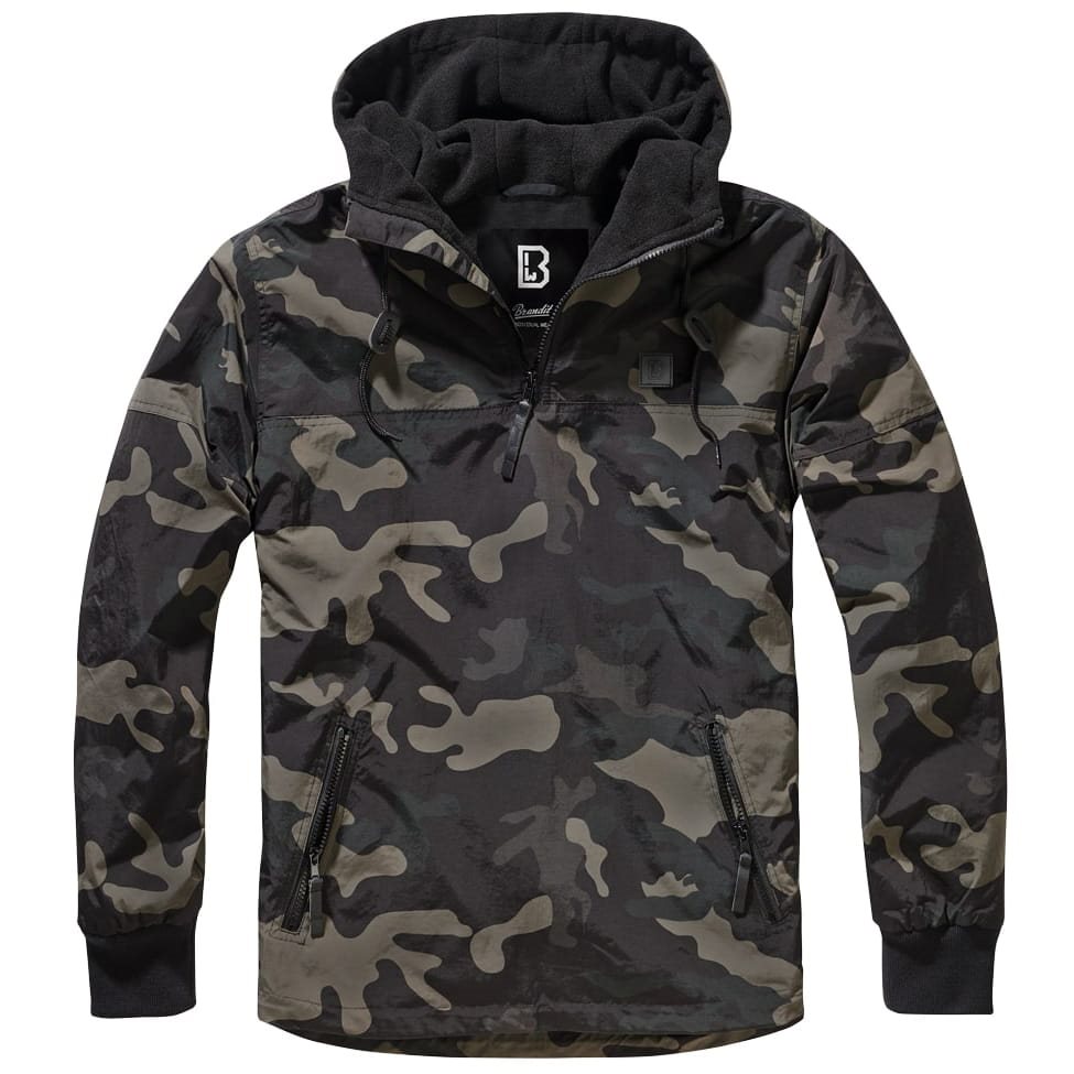 Levně Bunda LUKE windbreaker DARK CAMO