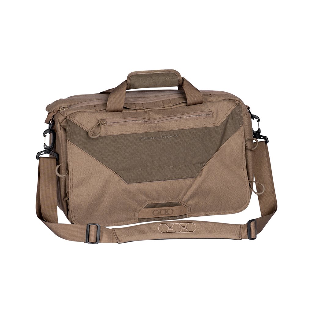 Levně EBERLESTOCK taška přes rameno EXECUTIVE BRIEF DRY EARTH