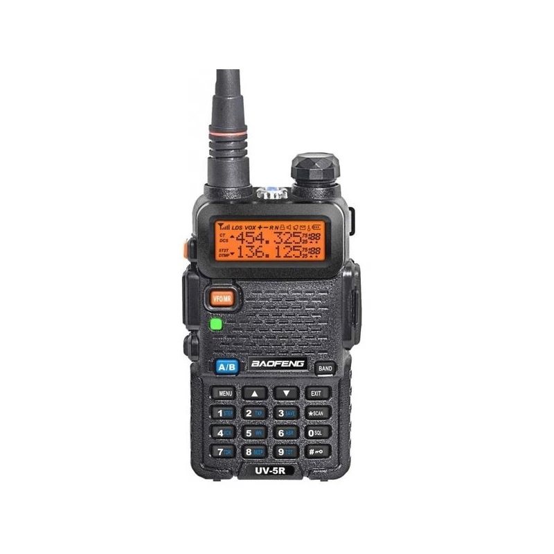 Levně BAOFENG vysílačka UV-5R 8W (UHF/VHF) ČERNÁ