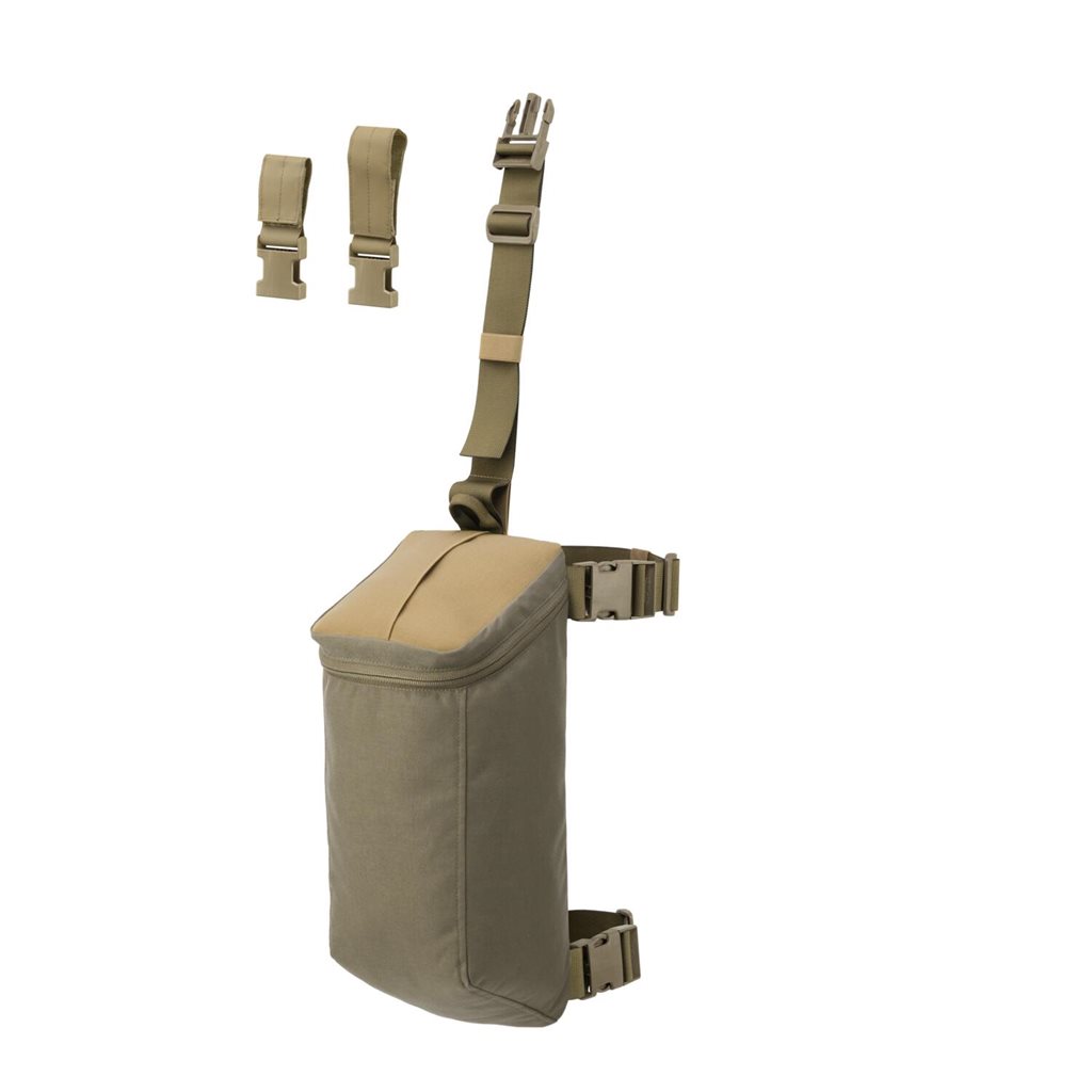 Levně DIRECT ACTION pouzdro lýtkové ROPE BAG na slaňovací lano ADAPTIVE GREEN