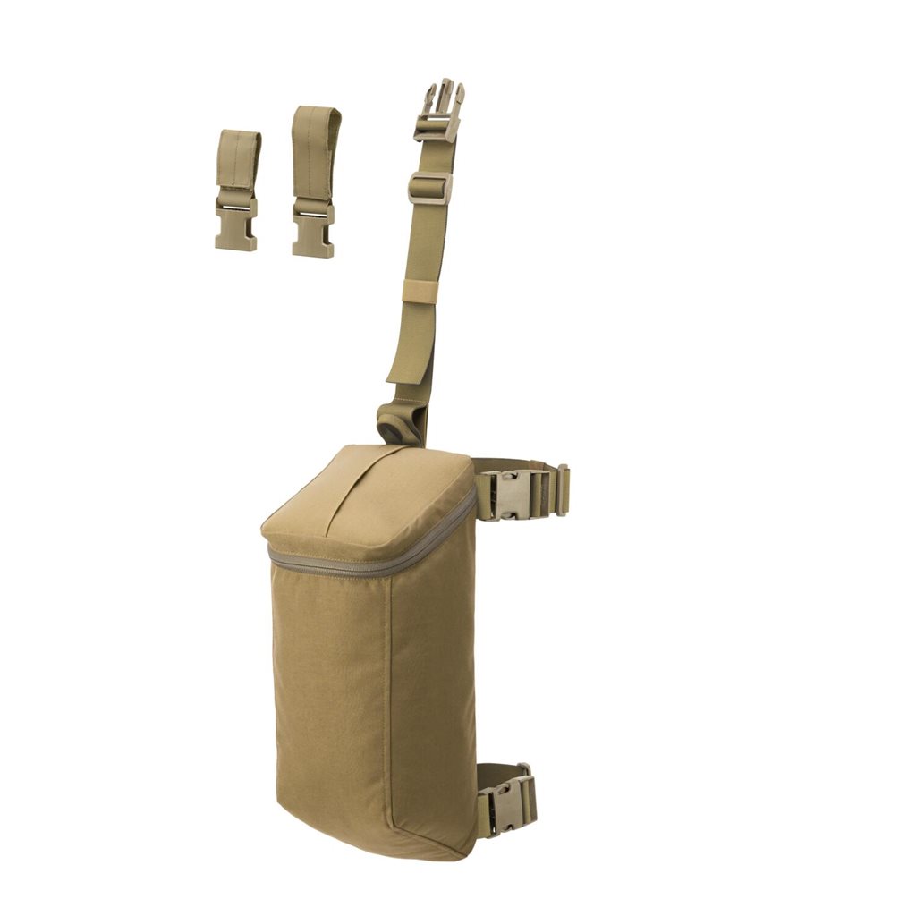 Levně DIRECT ACTION pouzdro lýtkové ROPE BAG na slaňovací lano COYOTE BROWN