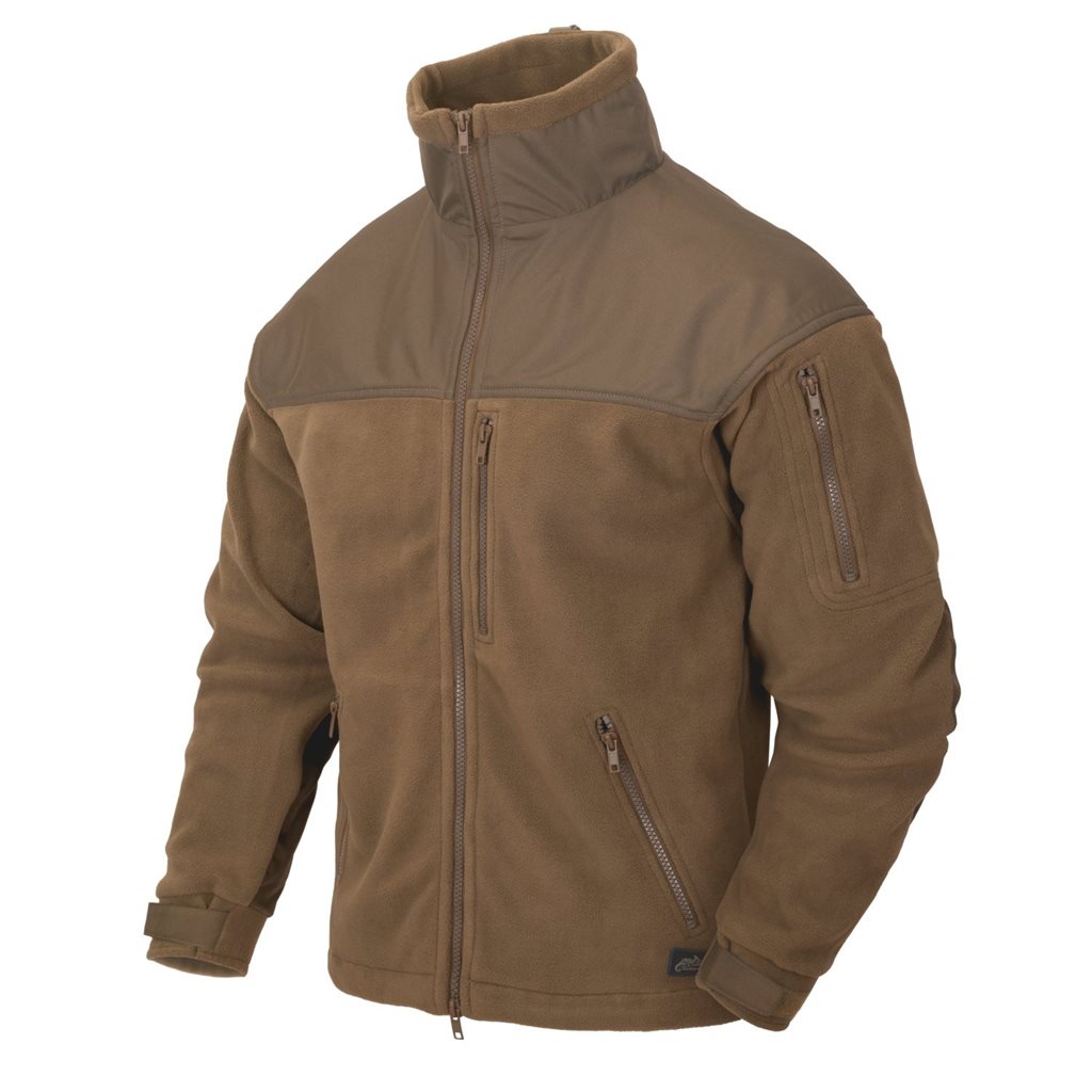 Levně Bunda CLASSIC ARMY fleece COYOTE