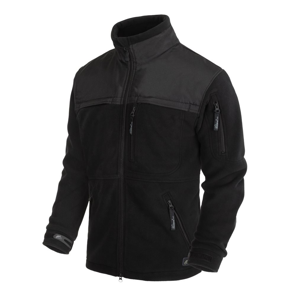 Levně Bunda DEFENDER fleece ČERNÁ