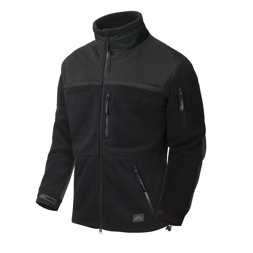 Levně Bunda INFANTRY fleece ČERNÁ