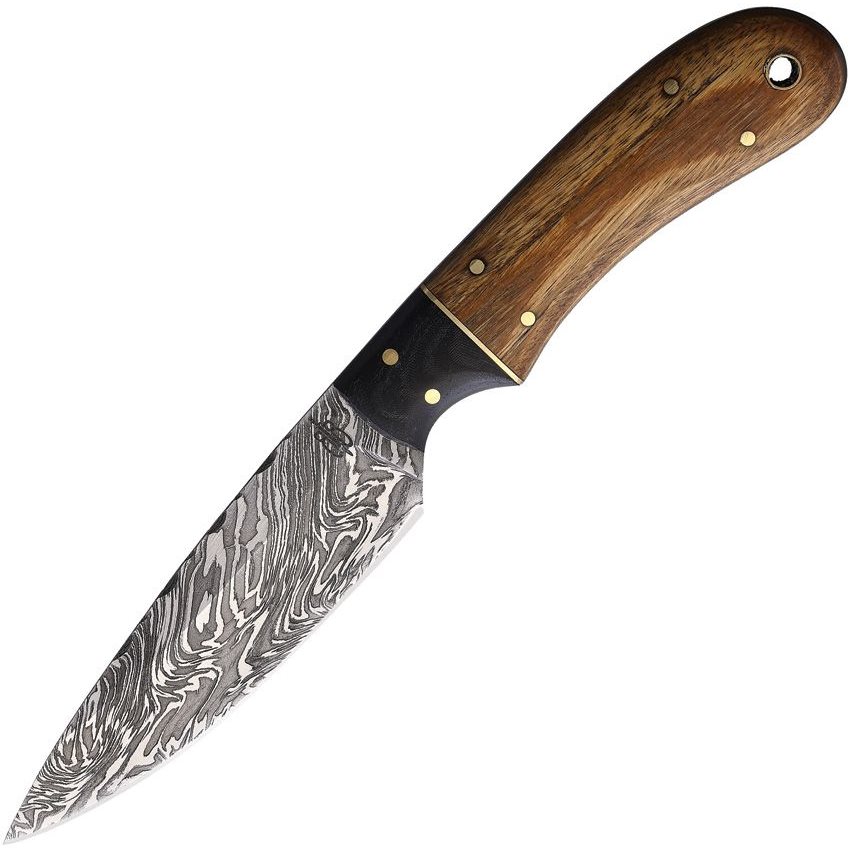 Levně BNB KNIVES nůž s pevnou čepelí UTILITY HUNTER damašek