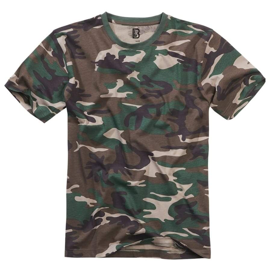 Levně Tričko Oeko-Tex® krátký rukáv maskované WOODLAND