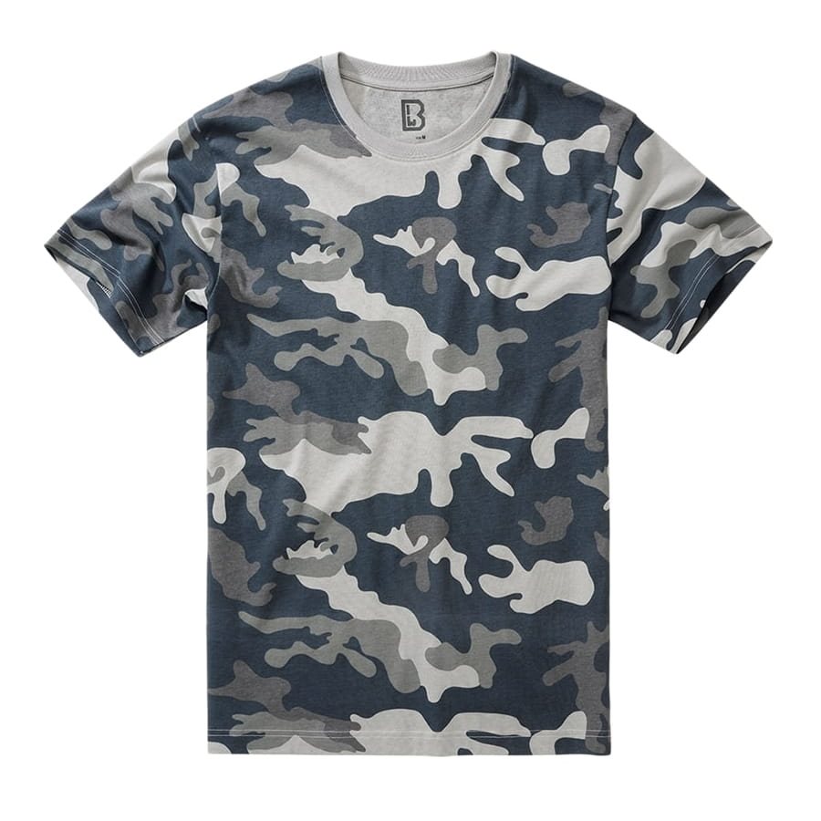 Levně Tričko Oeko-Tex® krátký rukáv maskované GREY CAMO