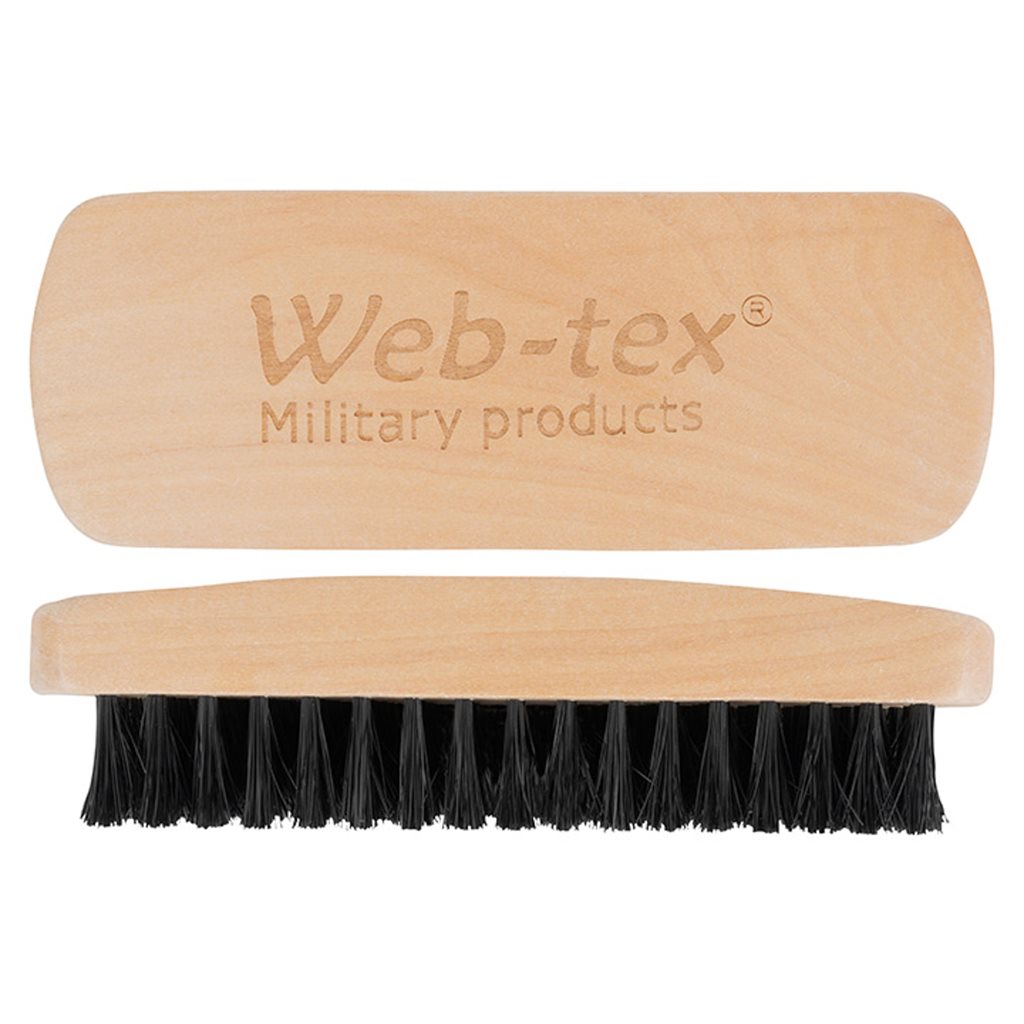 Levně Web-tex kartáč na čištění obuvi malý DŘEVĚNÝ