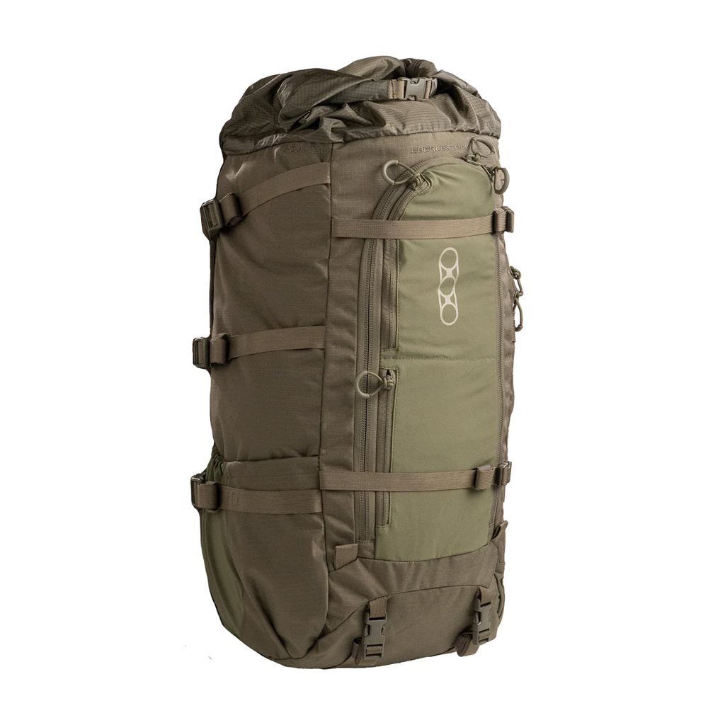 Levně EBERLESTOCK batoh BROOKS 3500 MILITARY GREEN