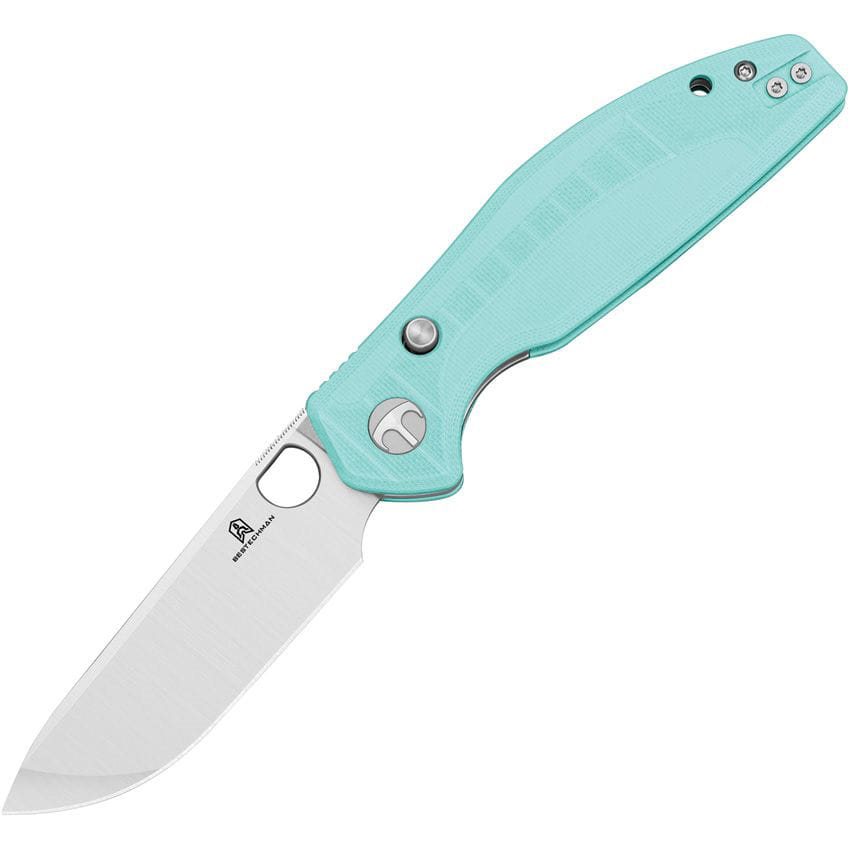 Levně BESTECH KNIVES nůž zavírací ANGRY OWL B-Lock TYRKYSOVÝ