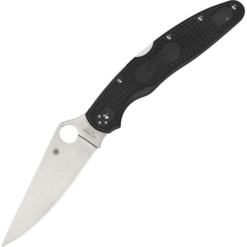Levně Spyderco nůž zavírací POLICE 4 LIGHTWEIGHT hladké ostří