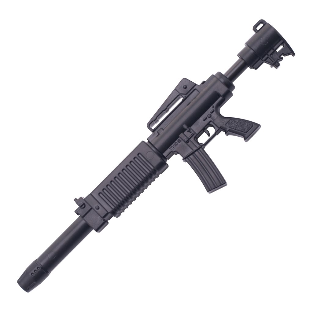 Levně CALIBER GOURMET propiska/kuličkové pero M16 puška ČERNÁ