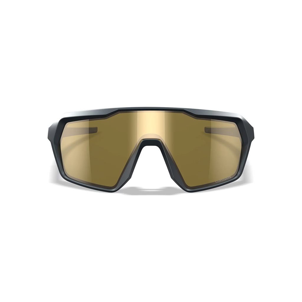 Brýle střelecké WX CITADEL CAPTIVATE™ ŠEDÝ rám GOLD MIRROR skla