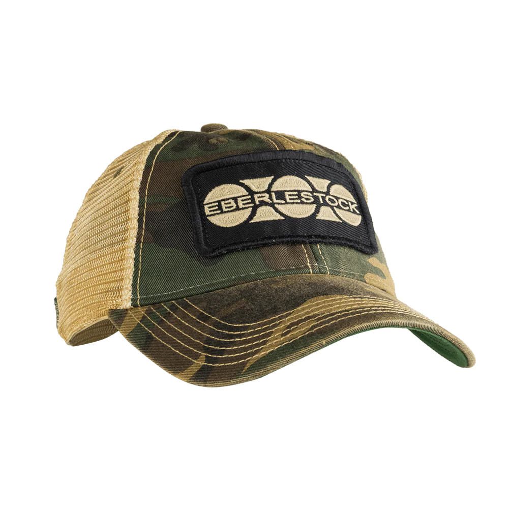 Levně EBERLESTOCK čepice baseball OLD FAVORITE TRUCKER WOODLAND
