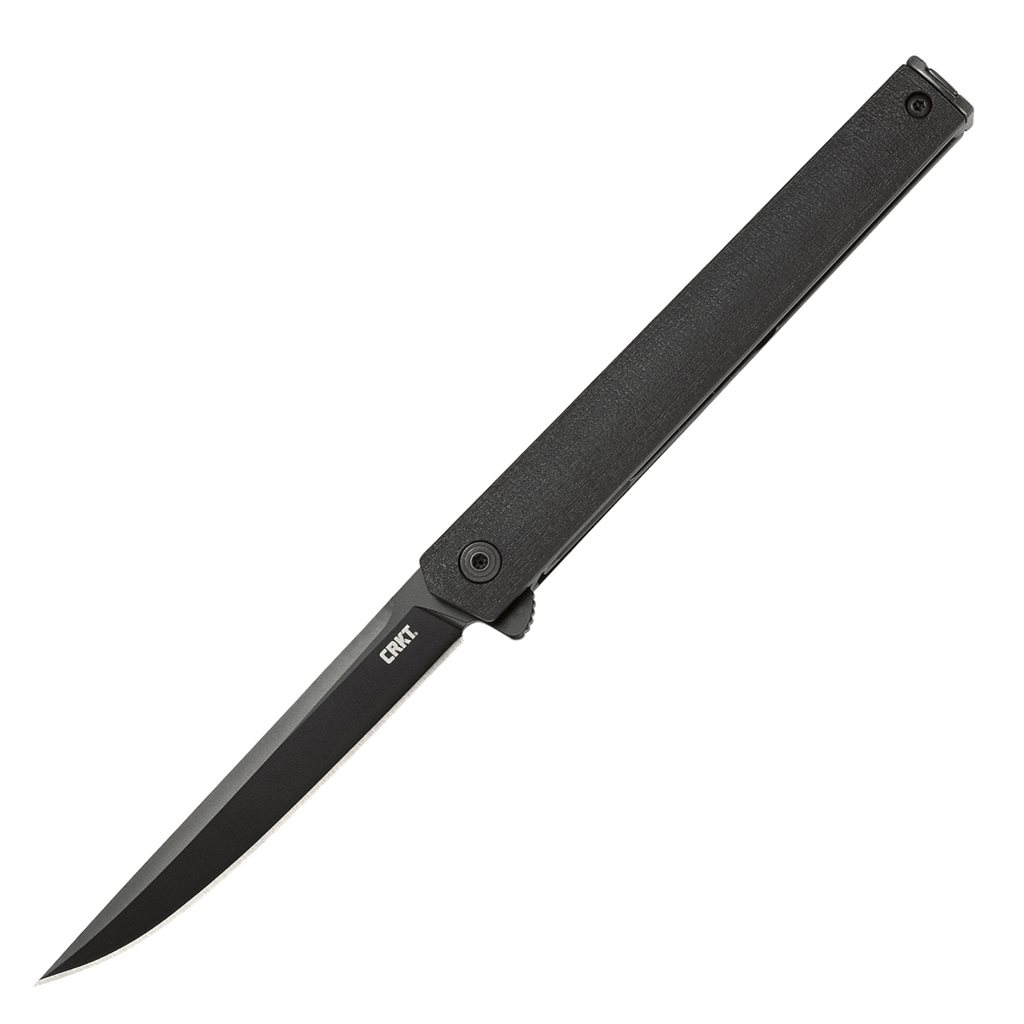 Levně CRKT nůž zavírací CEO FLIPPER BLACKOUT ČERNÝ