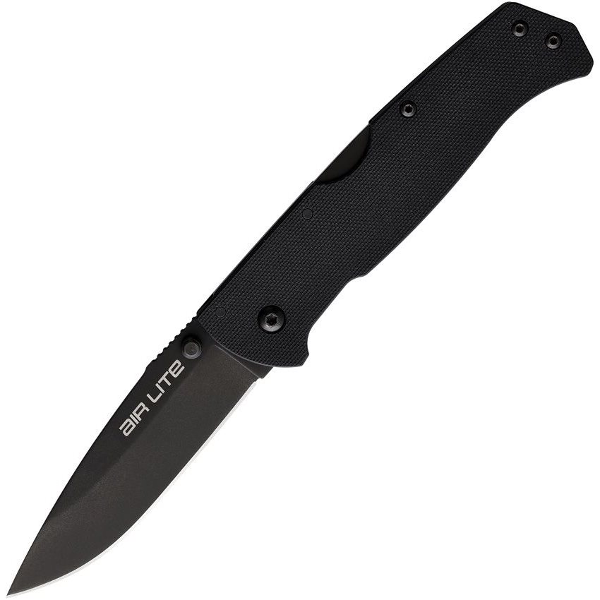 Levně Cold Steel nůž zavírací AIR LITE hladké ostří ČERNÝ
