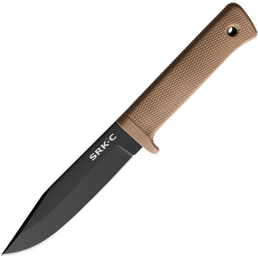 Levně Cold Steel nůž s pevnou čepelí SRK-C s pouzdrem DESERT