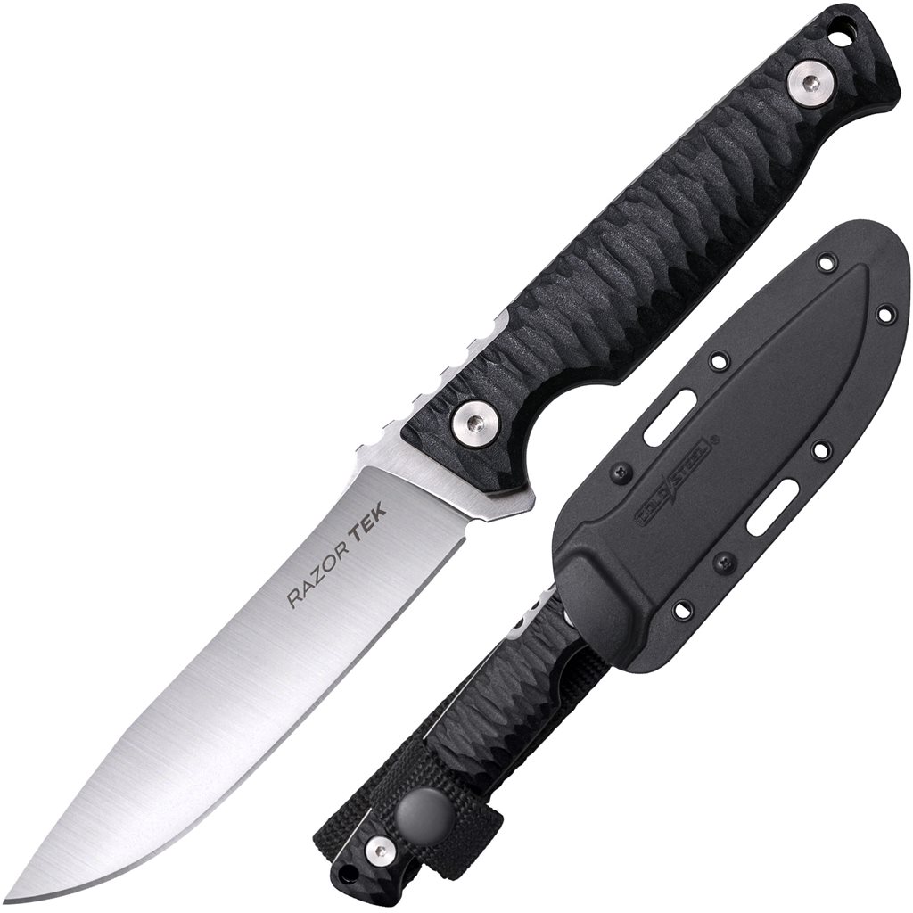Levně Cold Steel nůž s pevnou čepelí RAZOR TEK s pouzdrem