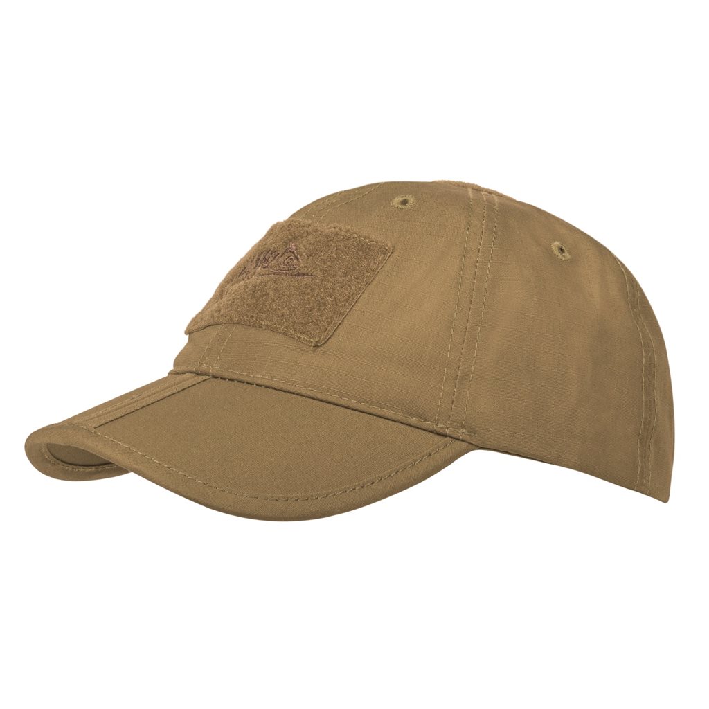 Levně Helikon-Tex čepice baseball suchý zip FOLDING rip-stop COYOTE