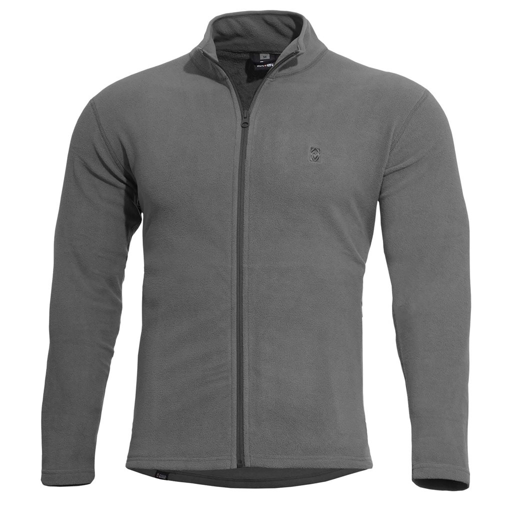 Levně Mikina ELK FLEECE ŠEDÁ/ČERNÁ