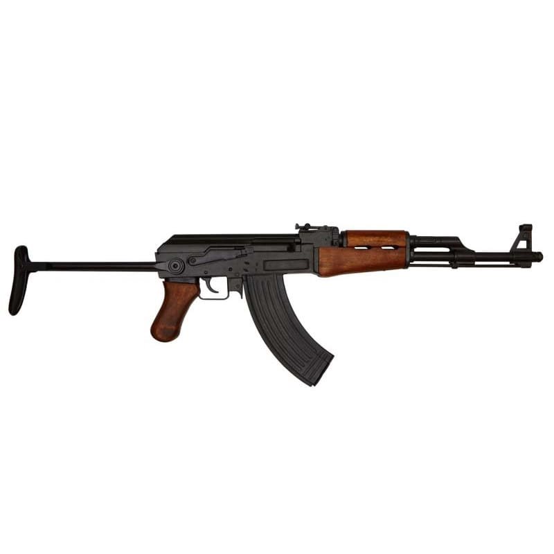 Levně DENIX samopal AK47 Kalašnikov 1947 sklopná pažba - dekorační replika