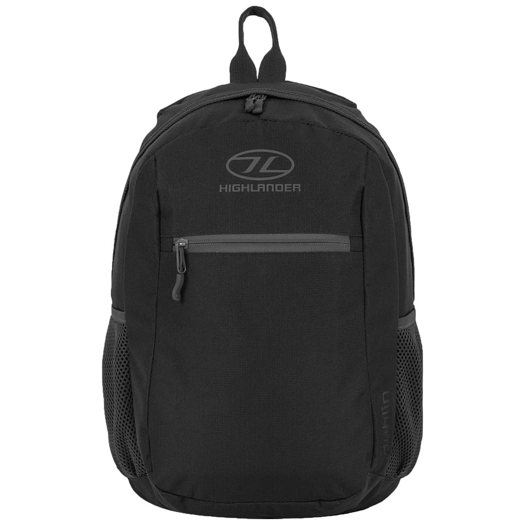 Levně HIGHLANDER batoh DUBLIN 15 L ČERNÝ