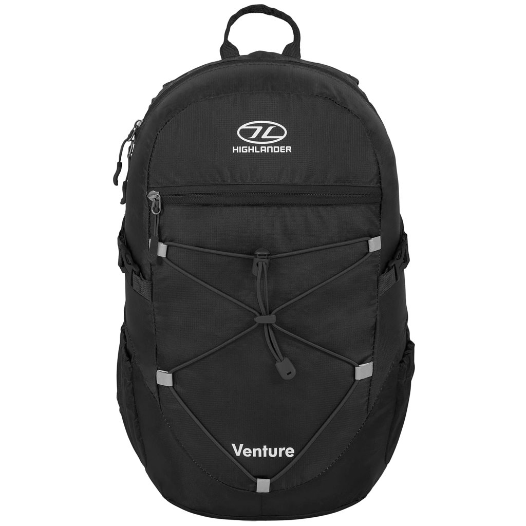 Levně HIGHLANDER batoh VENTURE 20 L ČERNÝ