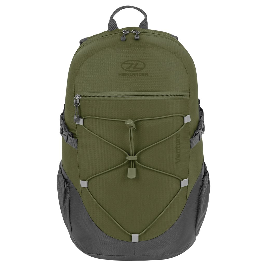 Levně HIGHLANDER batoh VENTURE 20 L ZELENO/ŠEDÝ