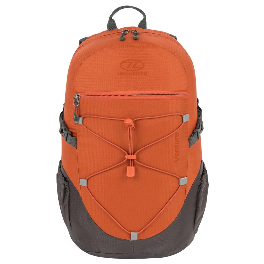 Levně HIGHLANDER batoh VENTURE 20 L ORANŽOVO/ŠEDÝ