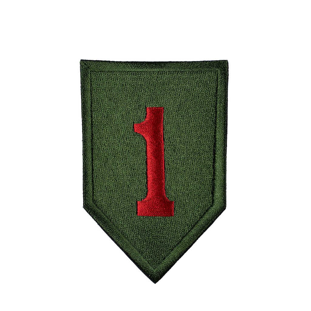 Levně NAVYS nášivka 1st DIVISION - BIG RED ONE - BAREVNÁ
