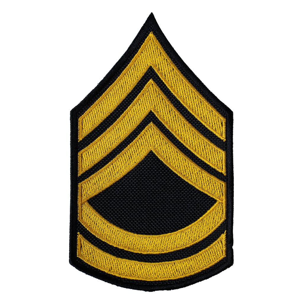 Levně NAVYS nášivka US hodnost SERGEANT FIRST CLASS - ZLATÁ