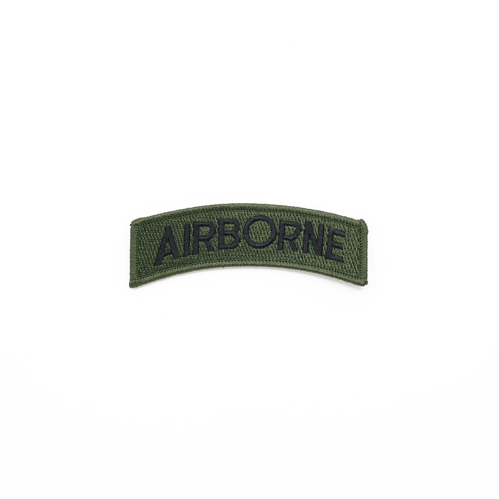 Levně NAVYS nášivka oblouček AIRBORNE - OLIV