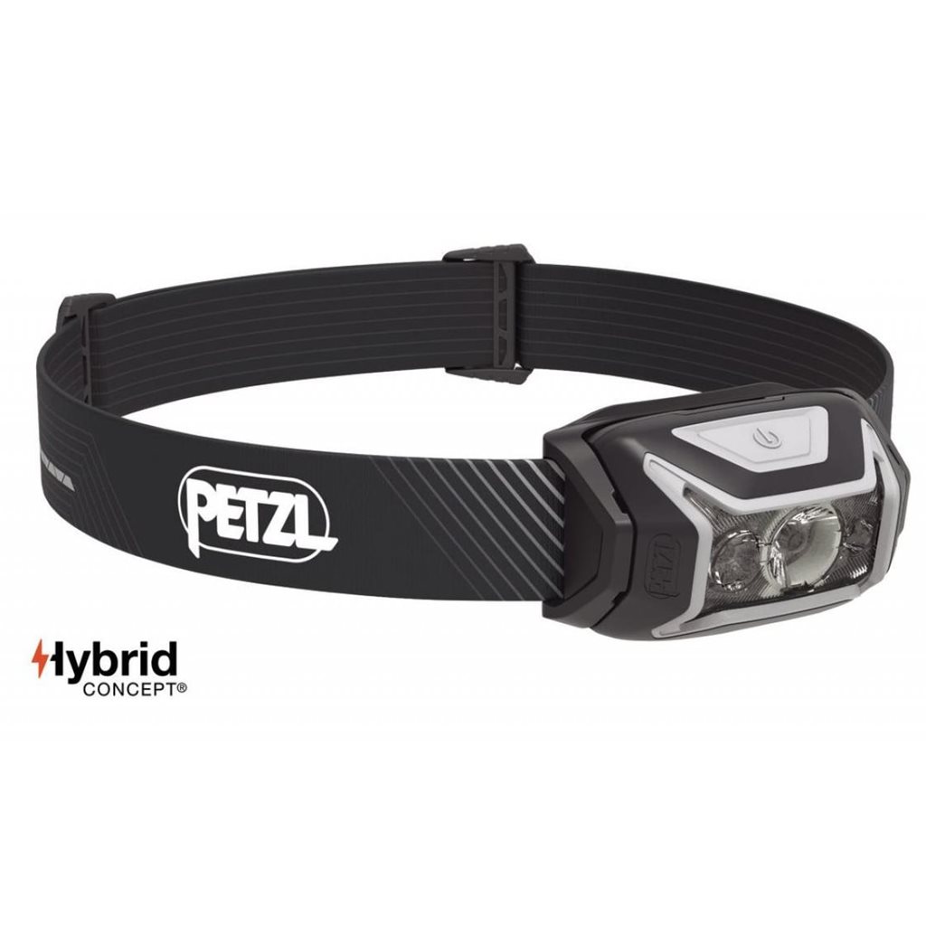 Levně PETZL svítilna čelová ACTIK CORE ŠEDÁ