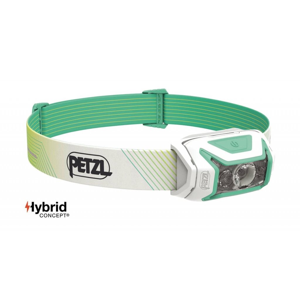 Levně PETZL svítilna čelová ACTIK CORE ZELENÁ