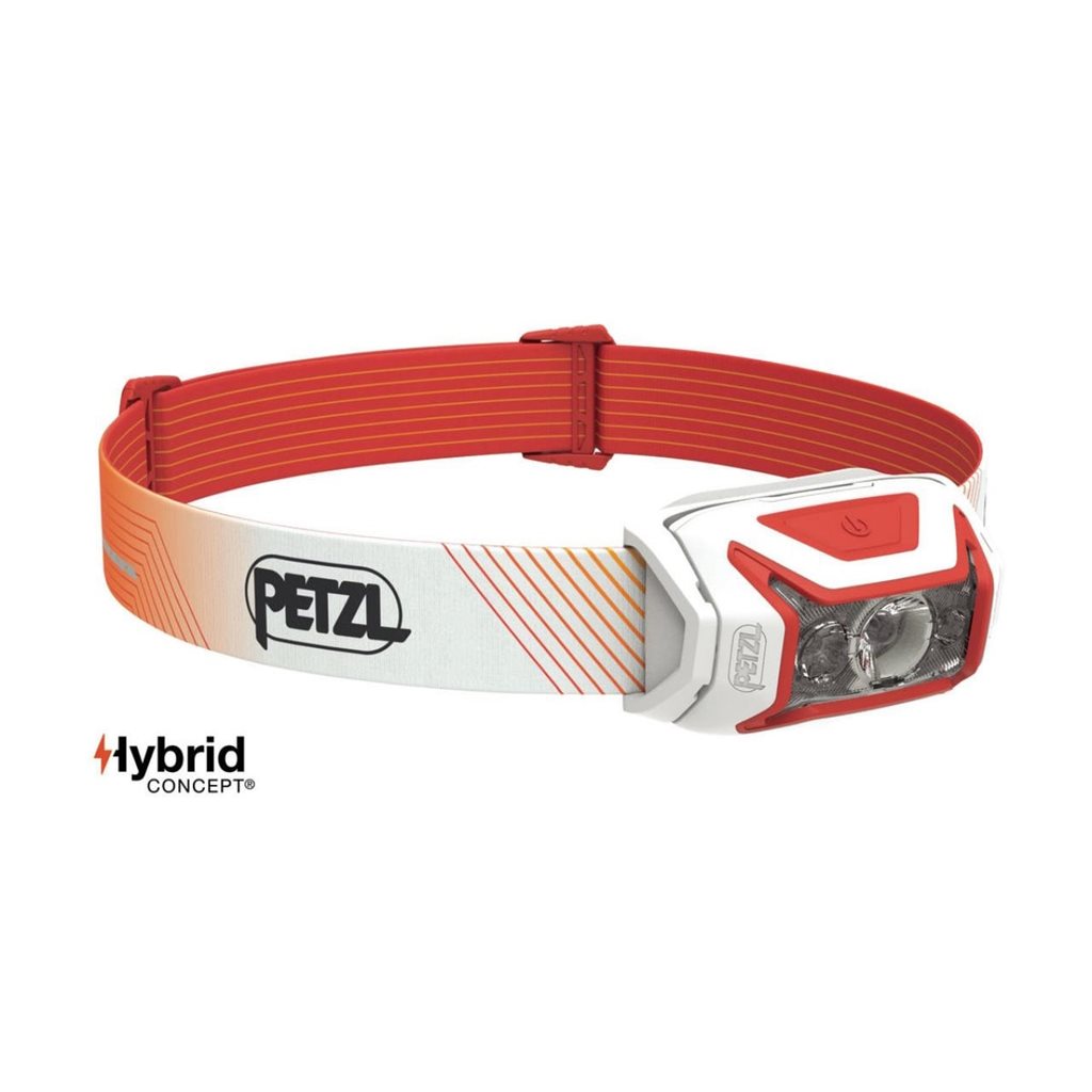 Levně PETZL svítilna čelová ACTIK CORE ČERVENÁ