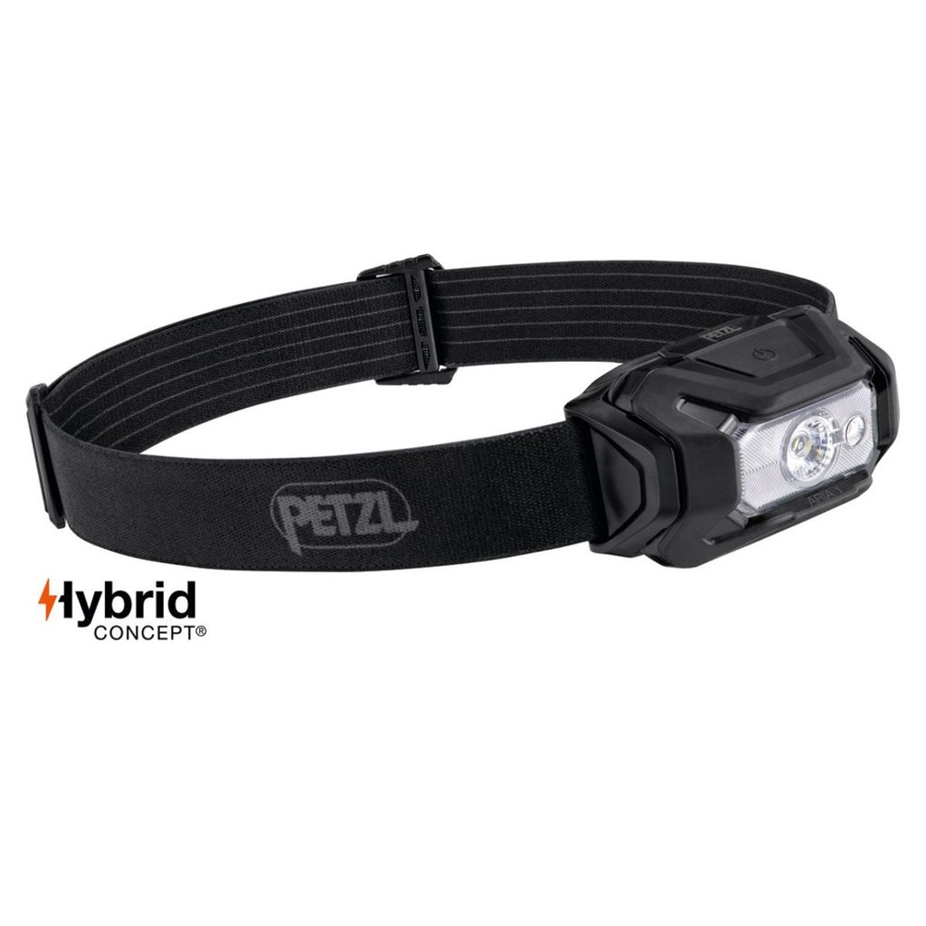 Levně PETZL svítilna čelová ARIA 1 RGB ČERNÁ