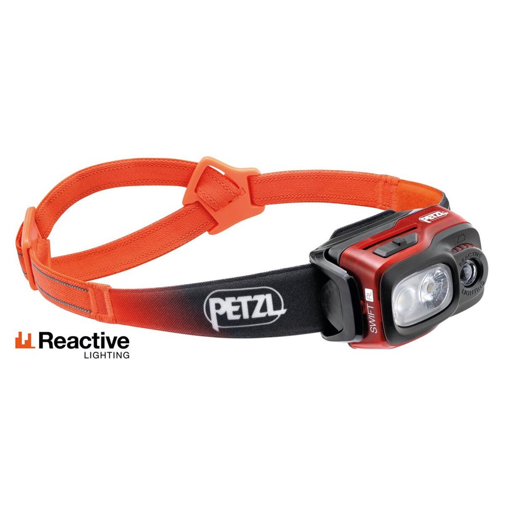 Levně PETZL svítilna čelová SWIFT RL ORANŽOVÁ