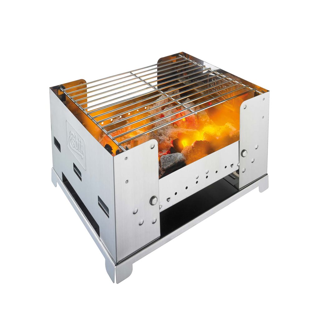 Levně ESBIT gril cestovní BBQ300S skládací NEREZ