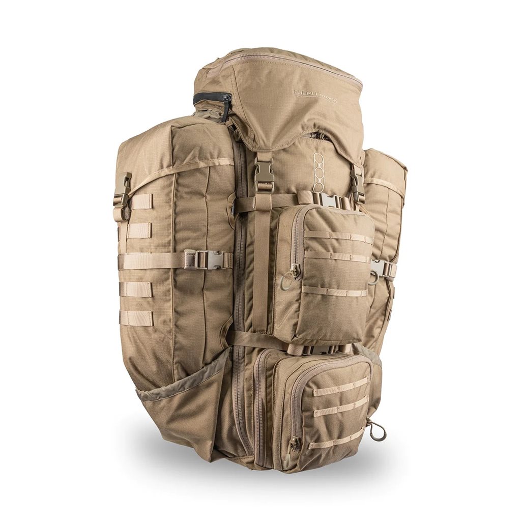 Levně EBERLESTOCK batoh F4 TERMINATOR V3 DRY EARTH