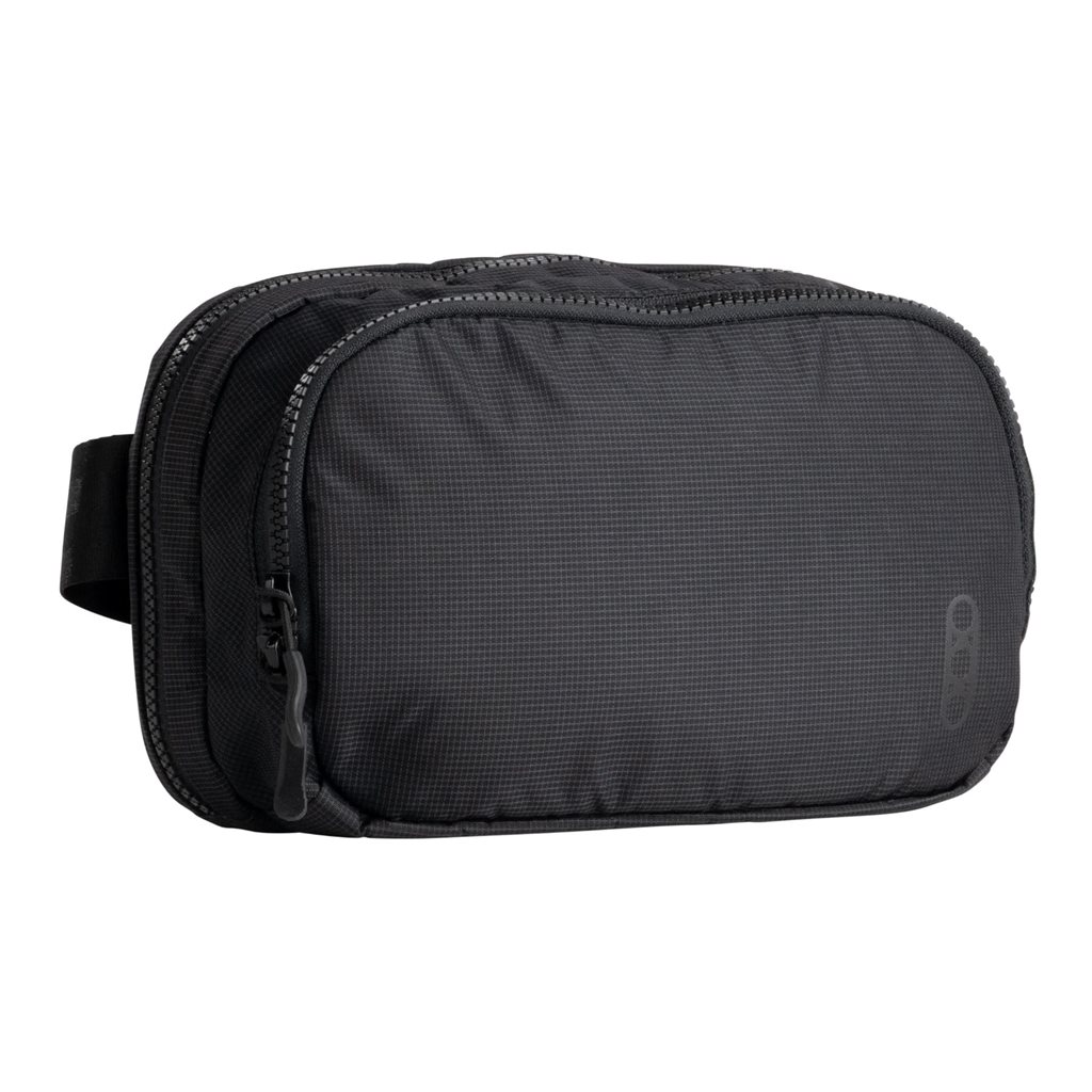 Levně EBERLESTOCK ledvinka FADE FLEX crossbody ČERNÁ