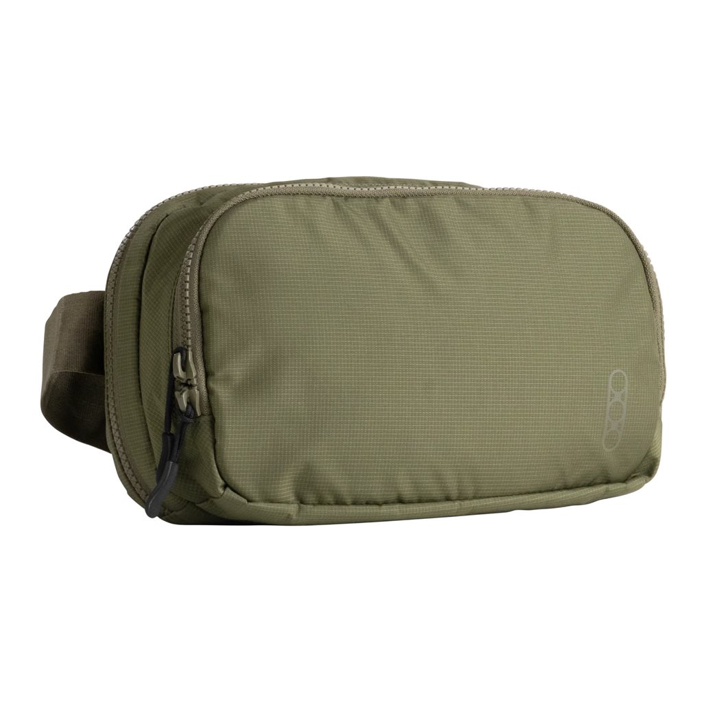 Levně EBERLESTOCK ledvinka FADE FLEX crossbody ZELENÁ