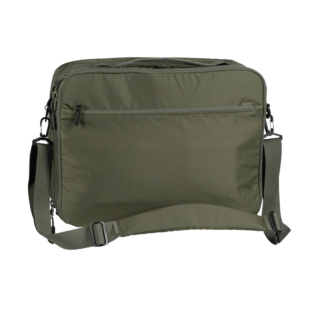 Levně EBERLESTOCK taška přes rameno FADE BRIEF ZELENÁ