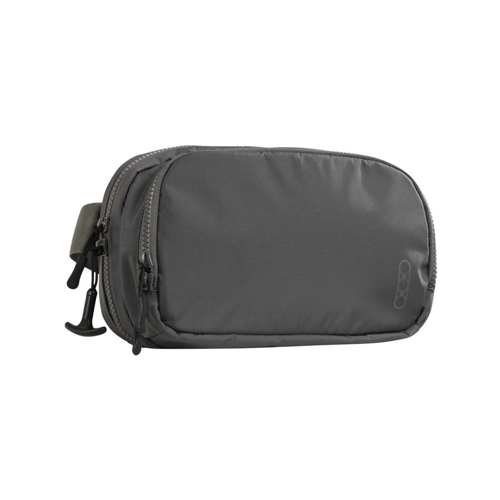 Levně EBERLESTOCK ledvinka FADE FLEX MICRO crossbody ŠEDÁ