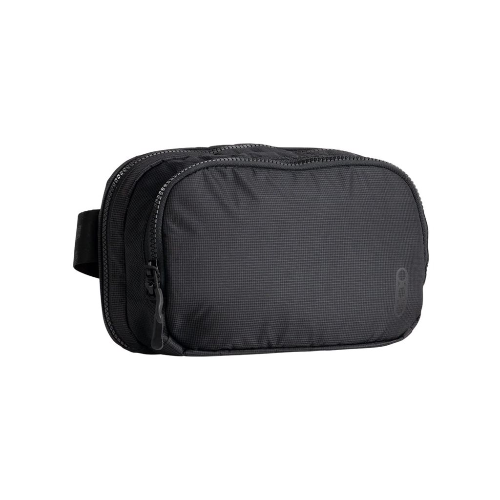 Levně EBERLESTOCK ledvinka FADE FLEX MICRO crossbody ČERNÁ