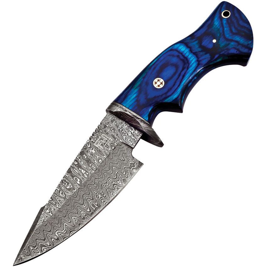 Levně FH Knives nůž WOODBLU damašková ocel