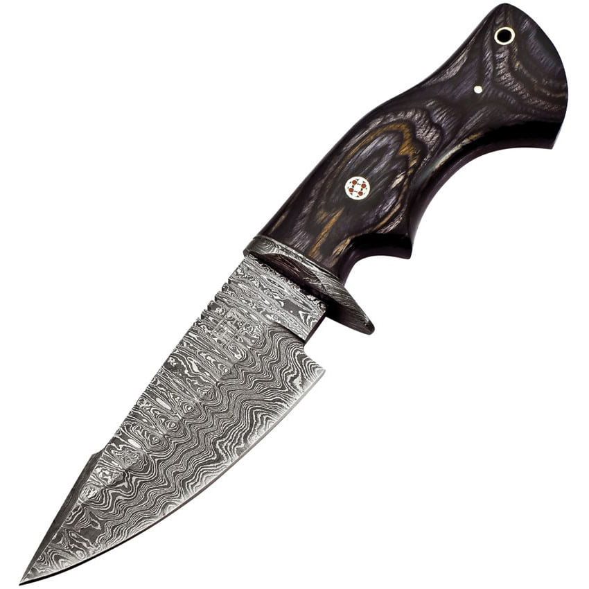Levně FH Knives nůž WOODGRA damašková ocel
