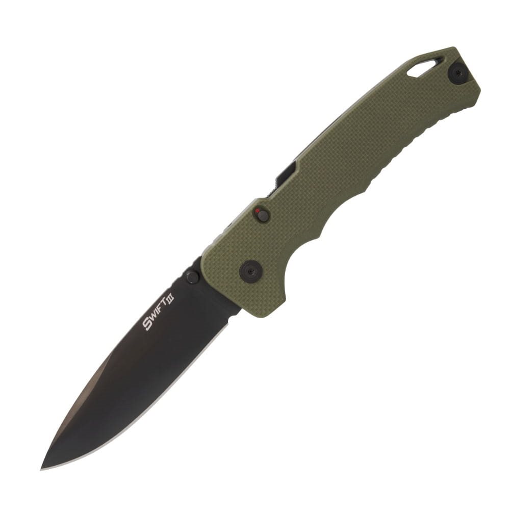 Levně Cold Steel nůž zavírací SWIFT III hladké ostří ZELENÝ